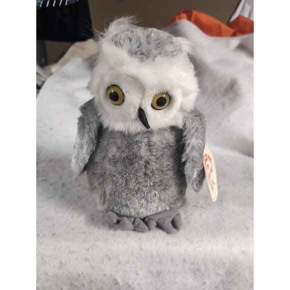 1987 Fundamental Too Squeezeems Ollie The Owl Plush 11" NWT - Picture 1 of 8